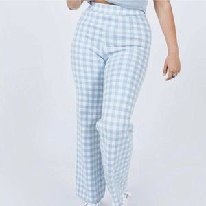 Soft checkered princess polly pants